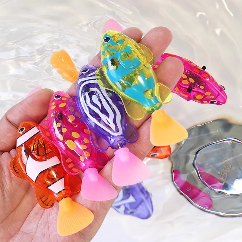 ✨ Erlynx™ MagicGlow Electric Swimming Fish Toy 🎵